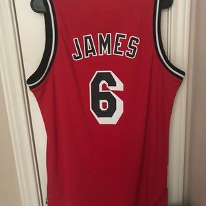 Miami Heat hardwoods classic style Lebron James